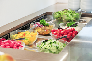 Salatbuffet im Haus Maria Lindenberg